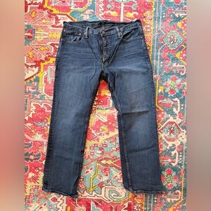 Levi's Dark Blue Straight-Leg Jeans